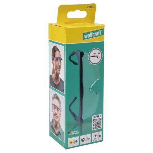 Wolfcraft WF4931000 - Okulary ochronne ERGO Bezpieczne (CE)