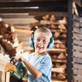 Wolfcraft WF4940000 - Okulary Gogle dziecięce z pełną ochroną