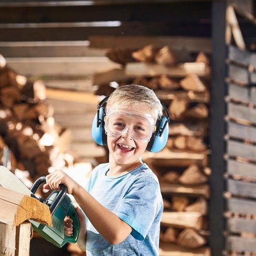Wolfcraft WF4940000 - Okulary Gogle dziecięce z pełną ochroną
