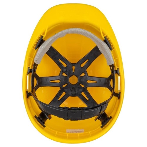 Wolfcraft WF4966000 - Kask ochronny zółty