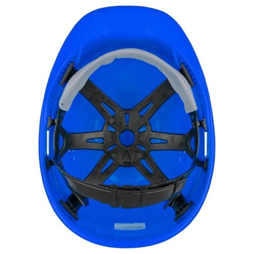 Wolfcraft WF4968000 - Kask ochronny Niebieski