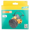 Wolfcraft WF4950000 - Półmaska A1P2 z filtrem wymiennym