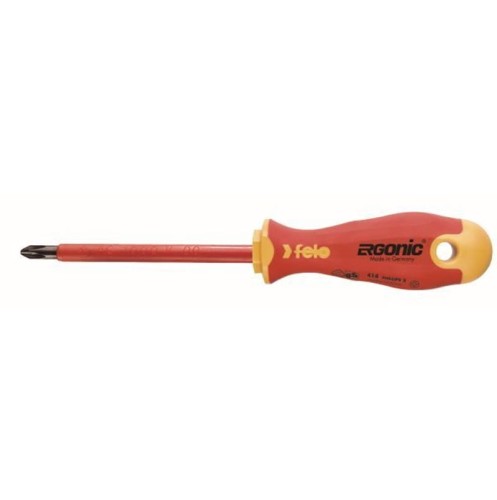 FELO FL41530490 - Wkrętak krzyżowy PZ 3 Ergonic VDE