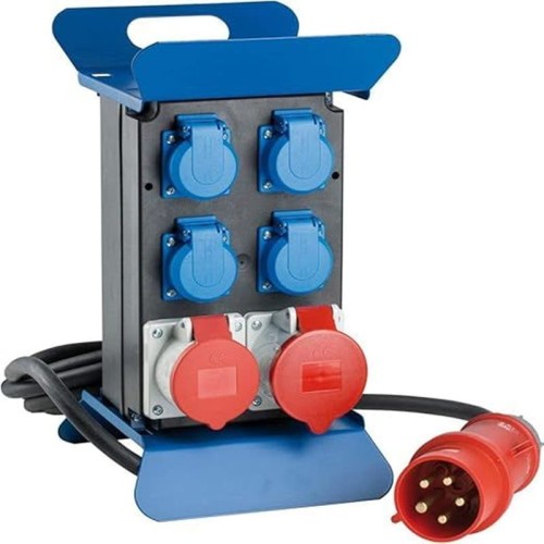 AS-SCHWABE AS861510- wtyczka 440V32A gniazda 1x440/32A 1x 440V/16A  4x 230V/16A zabezpiecznia