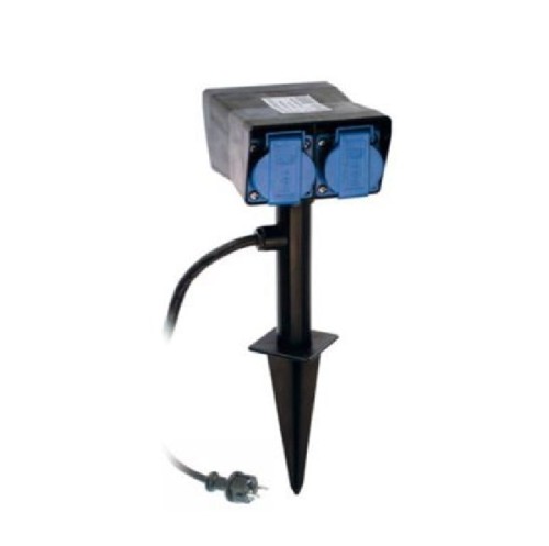 AS-SCHWABE AS860680- Gniazda ogrodowe wbijane z kablem 2m