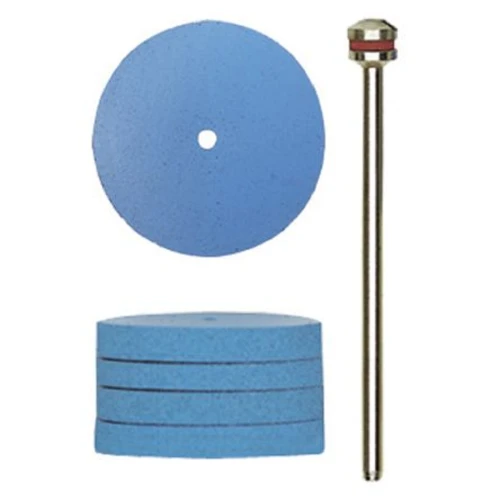 Proxxon PR28294 - Polerki silikonowe koła 22 mm 10 szt  + trzpień