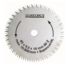 Proxxon PR28731 - Tarcza tnąca do pilarki FKS/E - 80 zębów