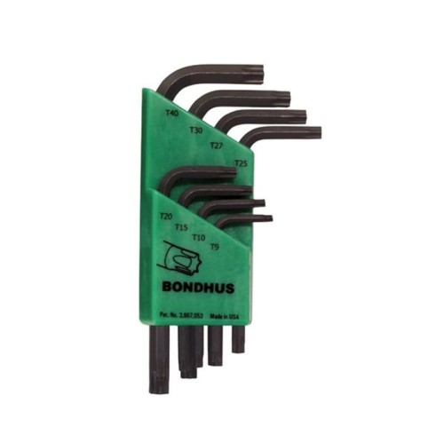 BONDHUS BO31734-Zestaw imbusów gwiazdkowych TX 9 - 40 BONDHUS 8 cz