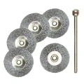Proxxon PR28952 - Szczotki druciane 22 mm dyski - 5 elementów