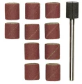 Proxxon PR28980 - Końcówka szlifierska 10x10 mm gr 150 korund + trzpień - 10 szt.