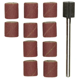 Proxxon PR28980 - Końcówka szlifierska 10x10 mm gr 150 korund + trzpień - 10 szt.