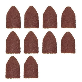 Proxxon PR28989 - Kapturki szlifierskie 9x13 gr 80 / 150 korund - 10 cz