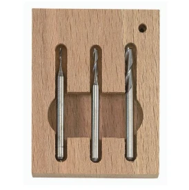Proxxon PR27116 - Frezy wolframowe 1/2/3 mm trzpień 3 mm