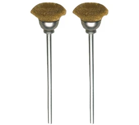 Proxxon PR28963 - Szczotki druciane 13 mm garnkowe mosiądz - 2 szt