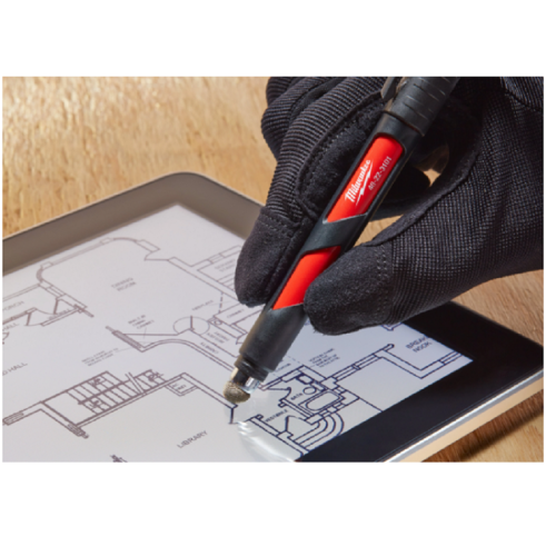 Milwaukee 48223101 - Czarny marker punktowy z końcówką dotykową INKZALL
