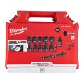 MILWAUKEE 4932480456 - Zestaw nasadek udarowych 1/2'' 13 el.