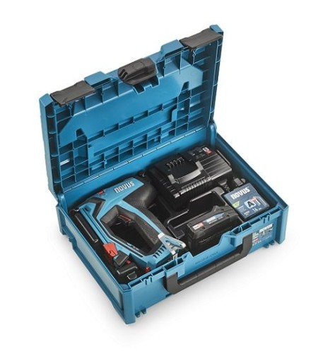 NOVUS J-551 - Zszywacz akumulatorowy 18 V - zestaw