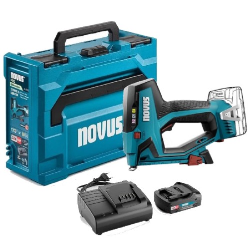 NOVUS J-551 - Zszywacz akumulatorowy 18 V - zestaw