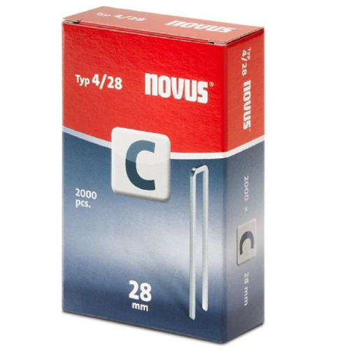Novus NV042-0724 - Zszywki typ C 4/28 - 2000 szt