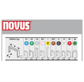 Novus NV042-0785 - Zszywki typ H 37/8 super twarde - 1870 szt