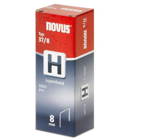 Novus NV042-0771 - Zszywki typ H 37/8 super twarde - 5000 szt
