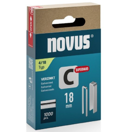 Novus NV042-0802 - Zszywki typ C 4/18 - 1000 szt