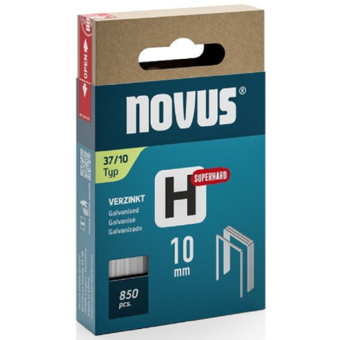 Novus NV042-0786 - Zszywki typ H 37/10 super twarde - 850 szt