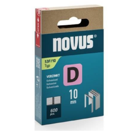 Novus NV042-0790 - Zszywki typ D 53 F/10 - 600 szt