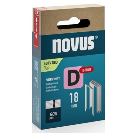 Novus NV042-0794 - Zszywki typ D 53 F/18 D super stabilne - 600 szt