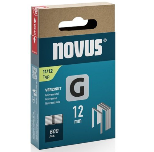 Novus NV042-0798 - Zszywki typ G 11/12 - 600 szt
