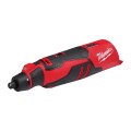 MILWAUKEE M12 BLROT-0 - Szlifierka trzpieniowa prosta akumulatorowa