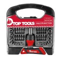 Top Tools 39D200 - Końcówki wkrętakowe z uchwytem 44 szt.