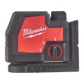 MILWAUKEE  CLL-301C - Laser krzyżowy liniowy akumlatorowy zielona wiązka