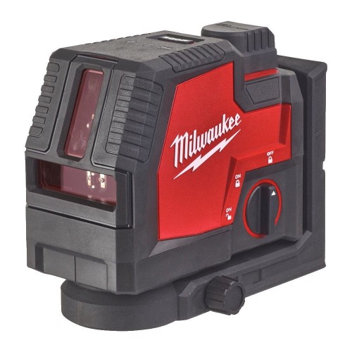 MILWAUKEE  CLL-301C - Laser krzyżowy liniowy akumlatorowy zielona wiązka