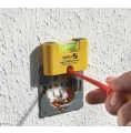 Stabila Pocket Electric - Mini poziomica magnetyczna 6.7 cm z klipsem na pasek