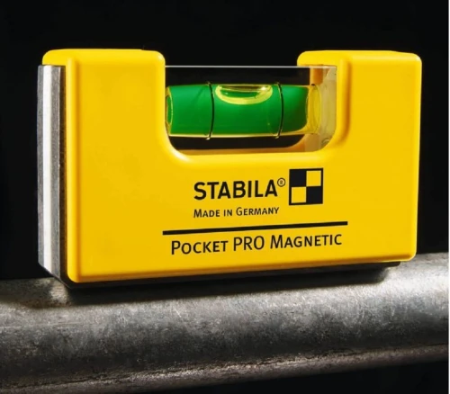Stabila Pocket Pro Magnetic - Mini poziomica magnetyczna 6.7 cm