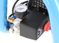 AirPress LMO 5-240 - Wyciszony mały kompresor bezolejowy dwutłokowy 5 L