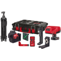 Milwaukee M12 3PLKIT-401P - Laser 3-płaszczyznowy 360° zielony 12 V