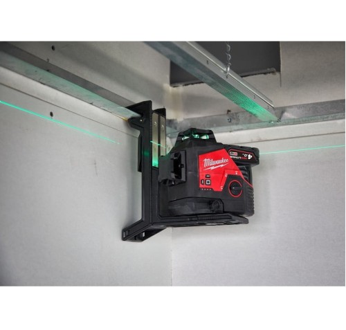 Milwaukee M12 3PLKIT-401P - Laser 3-płaszczyznowy 360° zielony 12 V