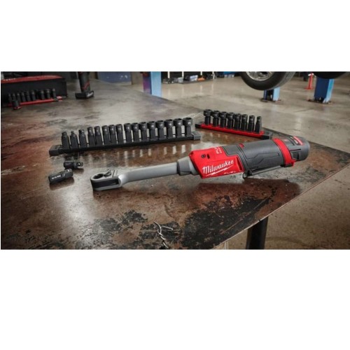 Milwaukee M12 FPTR-202X - Akumulatorowa grzechotka przelotowa 3/8˝ i 1/4˝
