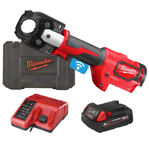 Milwaukee M18 HCCT-201C - Akumulatorowa zaciskarka hydrauliczna 18 V 