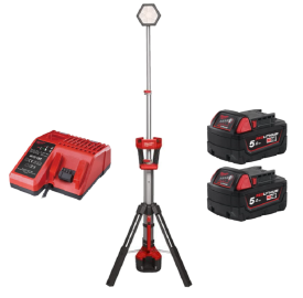 Milwaukee M18 SAL2-502B - Akumulatorowa lampa stojąca 2800 LM / 18 V