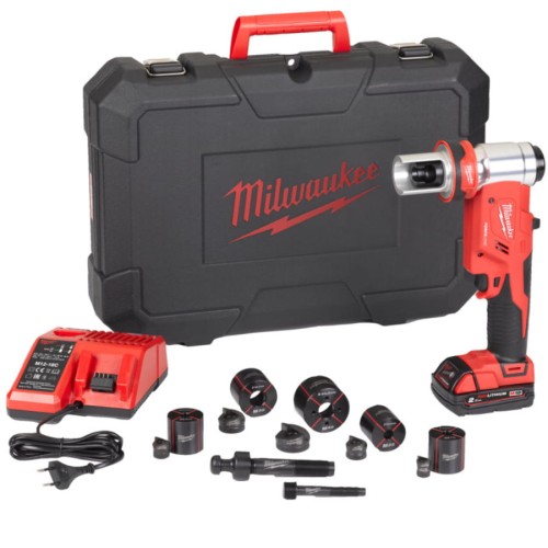 Milwaukee M18 HKP-201CA - Akumulatorowa prasa do otworów 60 kN