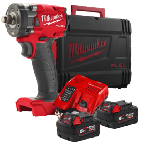 Milwaukee M18 FIW2F12-502X - Akumulatorowy klucz udarowy 1/2"