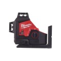 MILWAUKEE  M12 3PL-401C -Laser 3-płaszczyznowy 360° akumulatorowy zielona wiązka