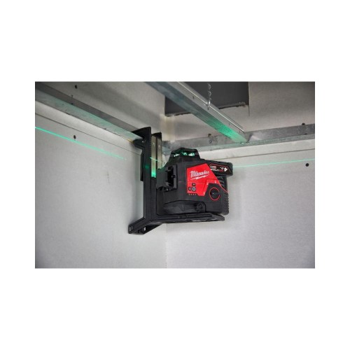 MILWAUKEE  M12 3PL-401C -Laser 3-płaszczyznowy 360° akumulatorowy zielona wiązka