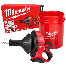 Milwaukee M12 BDC8-0C - Akumulatorowy przepychacz do rur 12 V