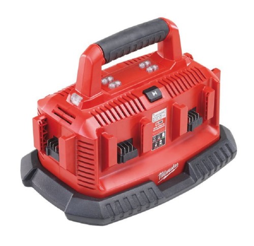 Milwaukee M14-186C - Ładowarka multinapięciowa z 6 portami