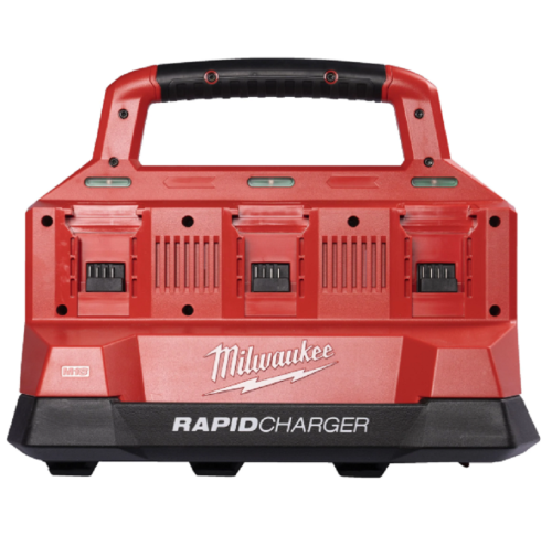 Milwaukee M18 PC6 - Szybka ładowarka 6-portowa 18 V