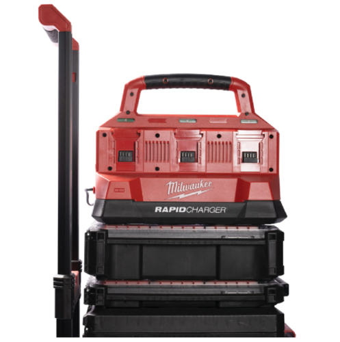 Milwaukee M18 PC6 - Szybka ładowarka 6-portowa 18 V
